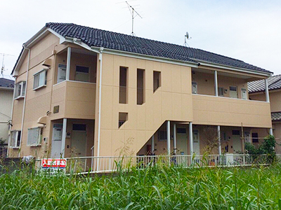 実績一覧｜野田アパート　外壁塗装｜株式会社柏優メンテナンス