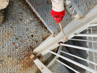 実績一覧｜千葉県柏市　某マンション・階段補修及び塗装｜株式会社柏優メンテナンス